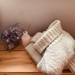 Oversized Turtleneck Sweater